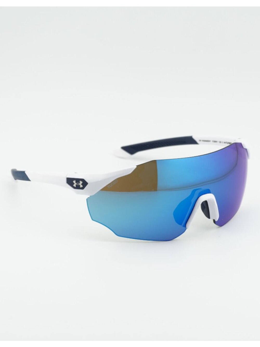 Under Armour UA HAMMER/F 0YO6 W1 Shield Sunglasses - White / Blue
